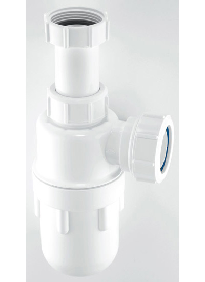 MCALPINE 1.1/2 ADJ BOTTLE TRAP75MM SEAL - C10A