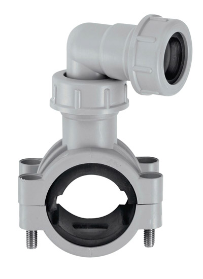MCALPINE WASTE PIPE TO 19/23MMCONDENSATE CLAMP GRY - CLAMP1GR